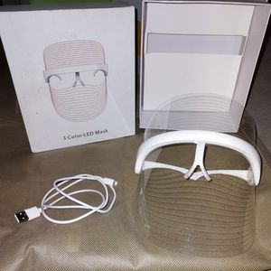 LED acne and wrinkle therapy shield